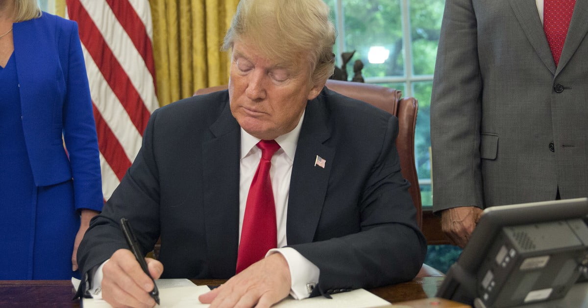Trump signs bill to help grandparents raising kids