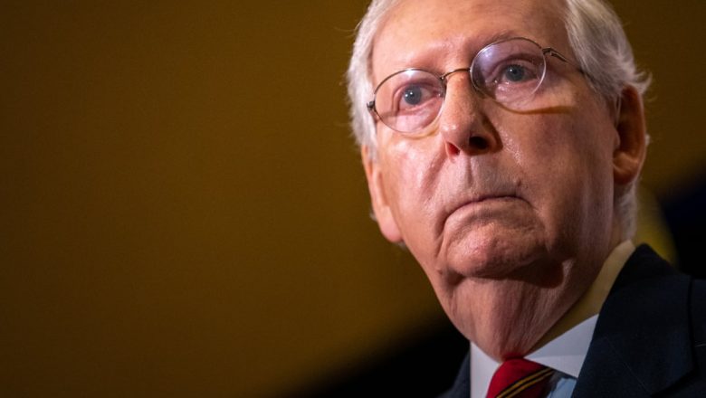 McConnell Thinks we Will Forget This